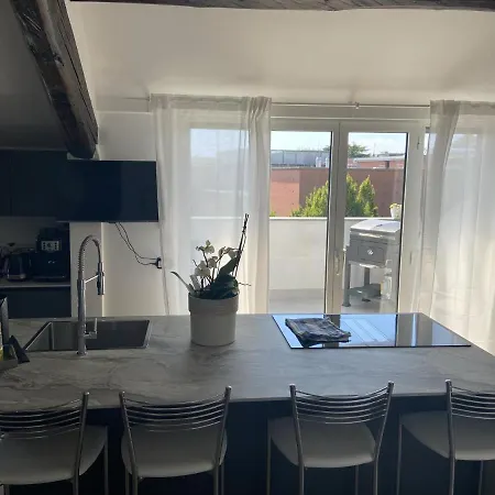 Appartement Rooftop Openspace With Balconies Parking And Bbq Como