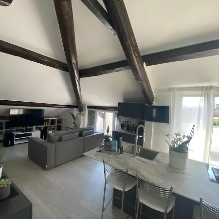 Apartman Loft Rooftop In - 3 Terraces Park Ac Bbq *