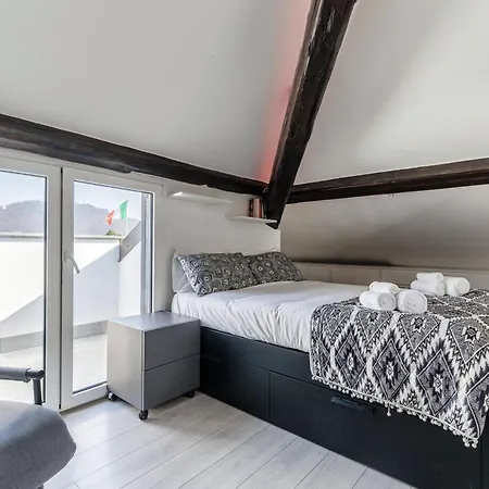 Apartamento Loft Rooftop In - 3 Terraces Park Ac Bbq Como