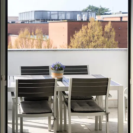 Apartment Loft Rooftop In - 3 Terraces Park Ac Bbq Como