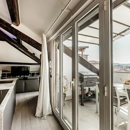 Loft Rooftop In - 3 Terraces Park Ac Bbq Apartment