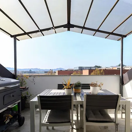 Apartment Loft Rooftop In - 3 Terraces Park Ac Bbq *