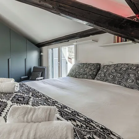 Loft Rooftop In - 3 Terraces Park Ac Bbq Apartment Como