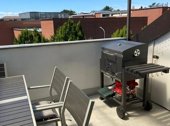 Apartment Loft Rooftop In - 3 Terraces Park Ac Bbq