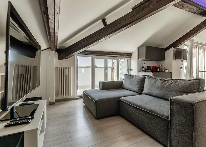 Apartamento Loft Rooftop In - 3 Terraces Park Ac Bbq Como