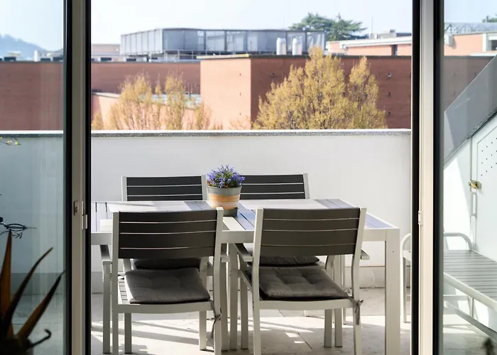 Appartamento Loft Rooftop In - 3 Terraces Park Ac Bbq Côme