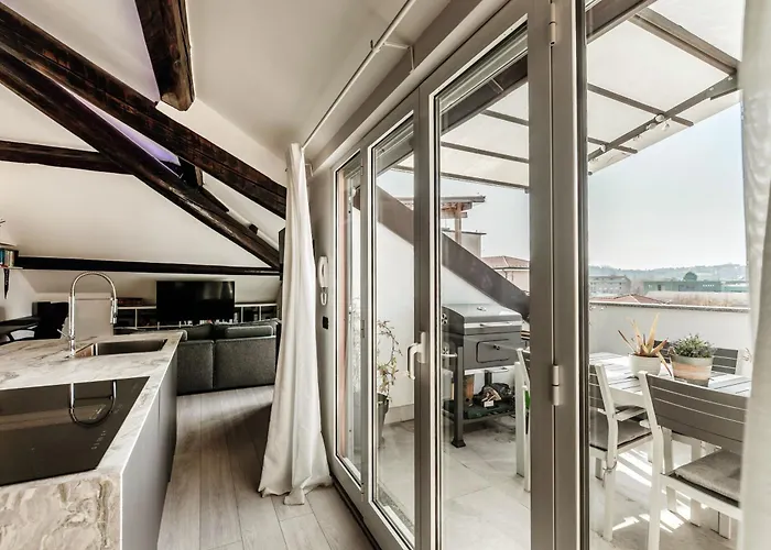 Loft Rooftop In - 3 Terraces Park Ac Bbq Apartamento