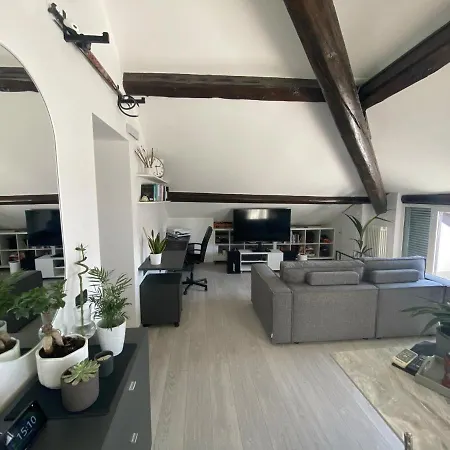 Loft Rooftop In - 3 Terraces Park Ac Bbq Appartamento